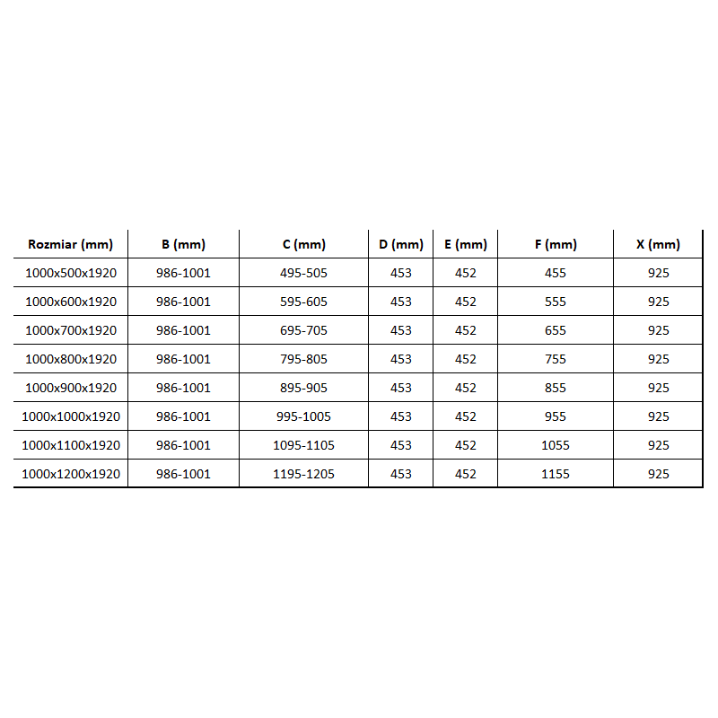 Mexen Lima sulankstoma dušo kabina 100 x 80 cm, skaidri, auksinė - 856-100-080-50-00