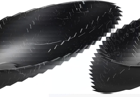 Mexen Elza stalviršinis praustuvas 40 x 33 cm, juodas akmuo - 21014099