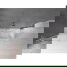Mexen Velar 2 judamųjų dalių vonios sienelė Stumdomas 140 x 150 cm, Skaidrus, chromo - 896-140-000-01-01
