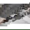 Mexen Velar dvigubos sulankstomos dušo durys 110 x 150 cm, permatomas, auksinis - 896-110-000-01-50