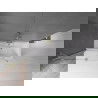Mexen Velar 2 judamųjų dalių vonios sienelė Stumdomas 140 x 150 cm, Skaidrus, šlifuotas auksas - 896-140-000-01-55