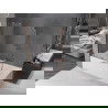 Mexen Velar 2 judamųjų dalių vonios sienelė Stumdomas 100 x 150 cm, Skaidrus, Rožinio aukso - 896-100-000-01-60