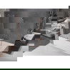 Mexen Velar vonios sienelė, 2-jų dalių, stumdomas, 110 x 150 cm, permatomas, rožinis auksas - 896-110-000-01-60