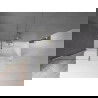 Mexen Velar vonios ekranas 2-dalių stumdomas 150 x 150 cm, permatomas, auksinis šlifuotas - 896-150-000-01-55