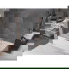 Mexen Velar 2 judamųjų dalių vonios sienelė Stumdomas 150 x 150 cm, Skaidrus, Rožinio aukso - 896-150-000-01-60