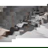 Mexen Velar dviejų dalių slankioji vonios siena 160 x 150 cm, skaidri, rausvas auksas - 896-160-000-01-60