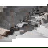 Mexen Velar 2 judamųjų dalių vonios sienelė Stumdomas 180 x 150 cm, Skaidrus, Rožinio aukso - 896-180-000-01-60