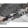 Mexen Velar 2 judamųjų dalių vonios sienelė Stumdomas 180 x 160 cm, Skaidrus, gun gray šlifuotas - 896-180-000-01-66