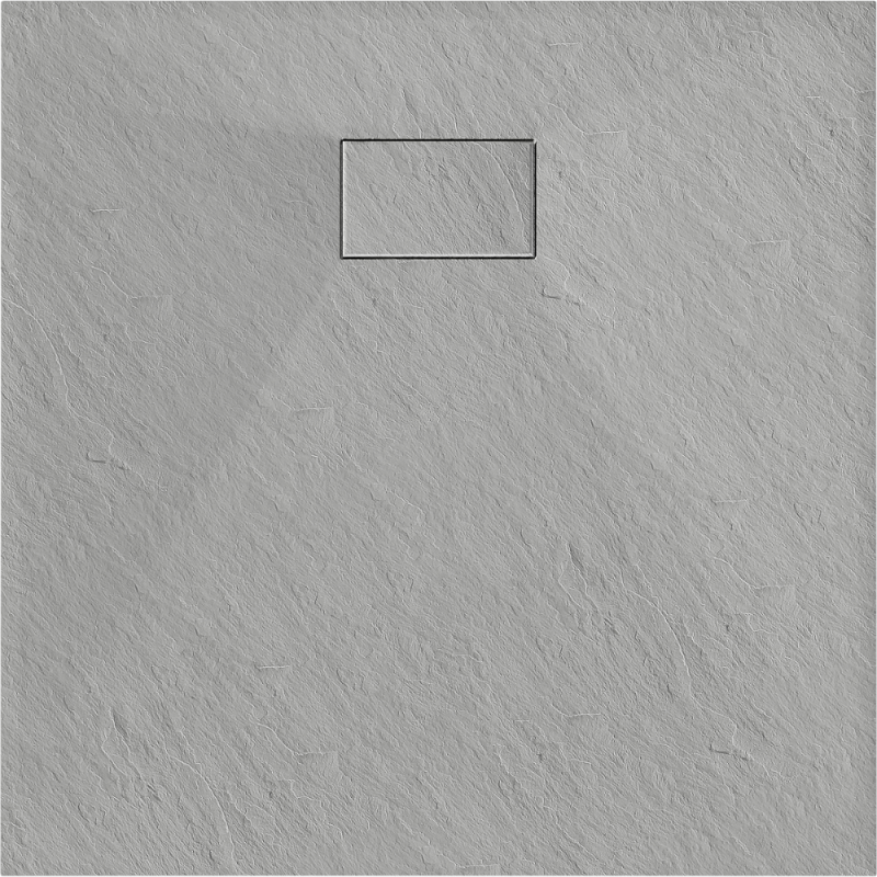 Mexen Hugo kvadratinis dušo padėklas SMC 70 x 70 cm, pilkas - 42617070