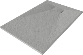 Mexen Hugo stačiakampė SMC dušo padėklas 130 x 70 cm, pilkas - 42617013
