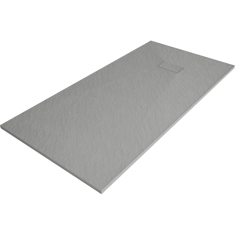 Mexen Hugo stačiakampis SMC padėklas 170 x 80 cm, pilkas - 42618017