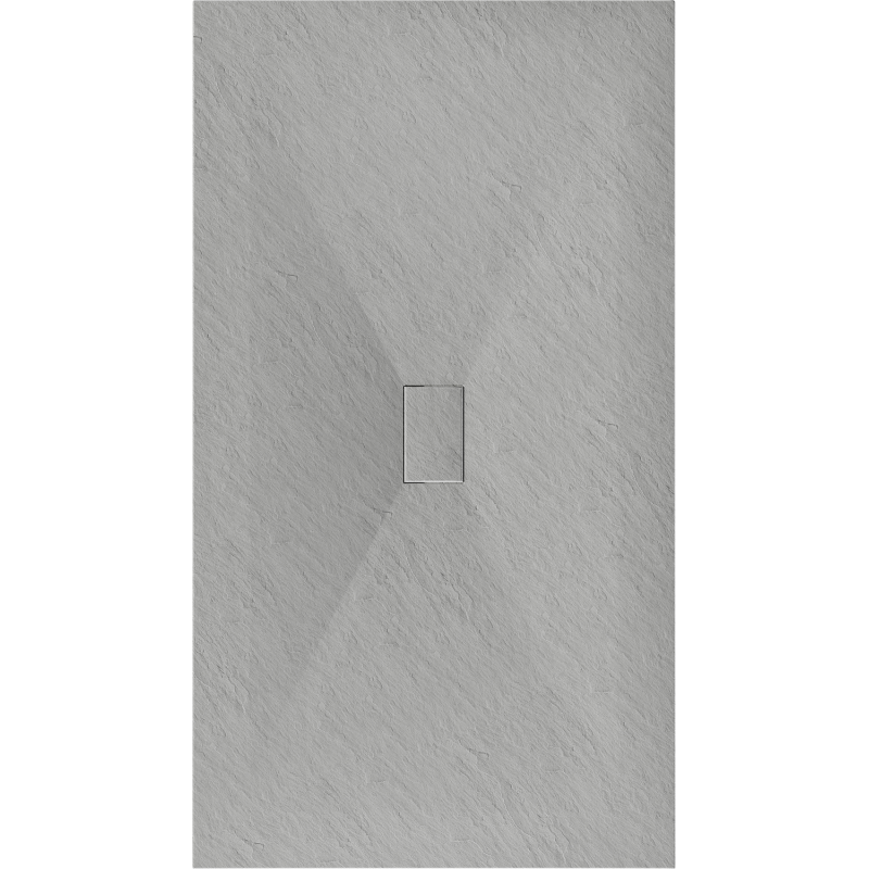 Mexen Hugo stačiakampis dušo padėklas SMC 180 x 100 cm, pilkas - 42611018