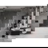 Mexen Velar Duo 2 judamųjų dalių vonios sienelė Stumdomas 160 x 150 cm, Skaidrus, chromo - 896-160-000-02-01