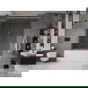 Mexen Velar Duo 2 judamųjų dalių vonios sienelė Stumdomas 150 x 150 cm, Skaidrus, Rožinio aukso - 896-150-000-02-60
