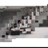 Mexen Velar Duo 2 judamųjų dalių vonios sienelė Stumdomas 150 x 150 cm, Skaidrus, varis šlifuotas - 896-150-000-02-65