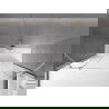 Mexen Velar Duo 2 judamųjų dalių vonios sienelė Stumdomas 170 x 150 cm, Skaidrus, chromo - 896-170-000-02-01