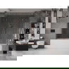 Mexen Velar Duo 2 judamųjų dalių vonios sienelė Stumdomas 180 x 150 cm, Skaidrus, varis šlifuotas - 896-180-000-02-65