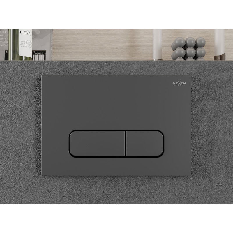 Mexen Fenix 02 praplovimo mygtukas, pistoletinė pilka - 600266