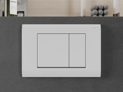 Mexen Fenix 01 nuleidimo mygtukas, baltas matinis - 600120