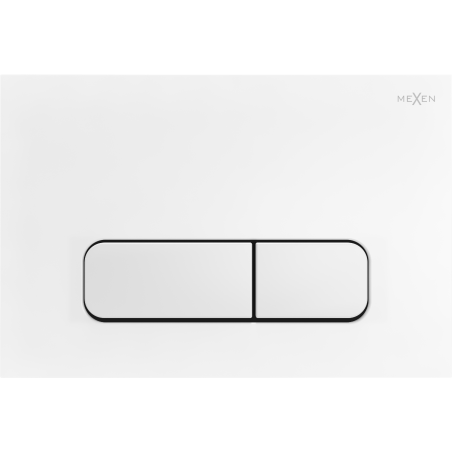 Mexen Fenix 02 nuleidimo mygtukas, matinis baltas - 600220