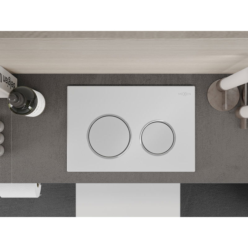 Mexen Fenix 07 XS nuleidimo mygtukas, baltas matinė - 600720