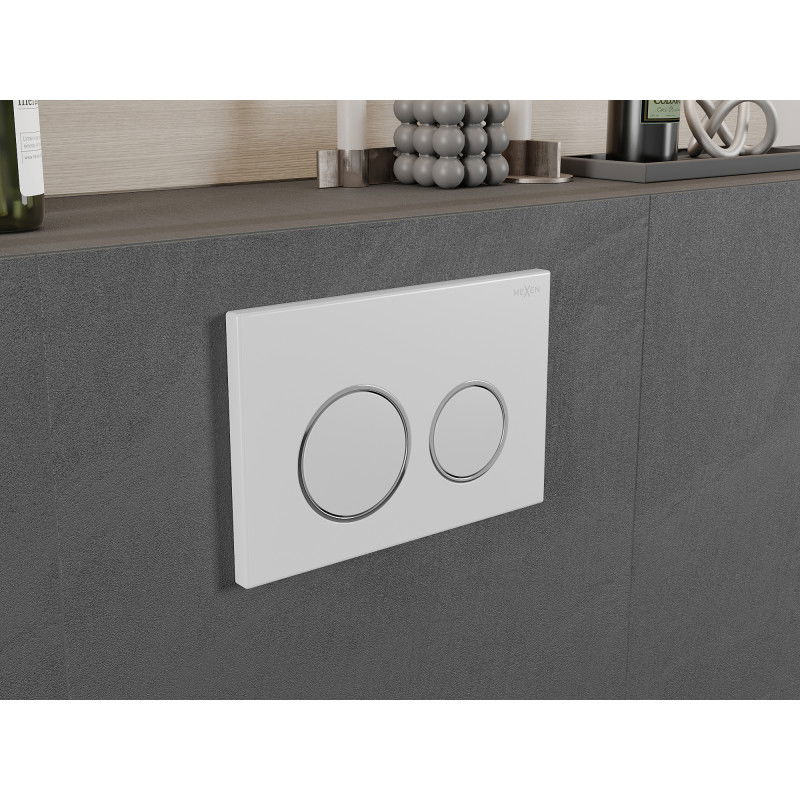 Mexen Fenix 07 XS nuleidimo mygtukas, baltas matinė - 600720