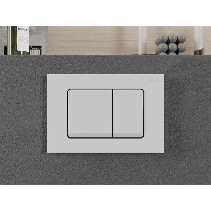Mexen Fenix 10 XS nuleidimo mygtukas, baltas matinė - 601020