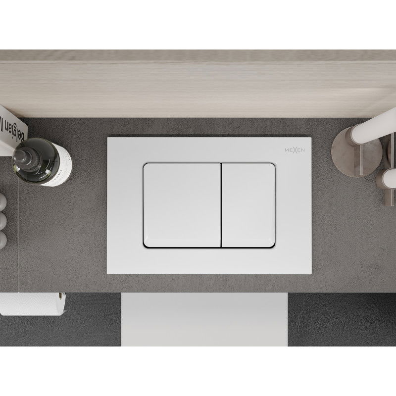 Mexen Fenix 10 XS nuleidimo mygtukas, baltas matinė - 601020