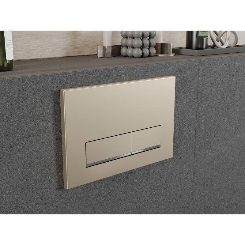 Mexen Fenix 12 nuleidimo mygtukas, auksinės šampano spalvos - 601204