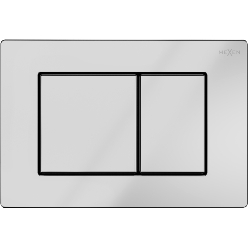 Mexen Fenix 03 nuleidimo mygtukas, blizgus chromas - 600311