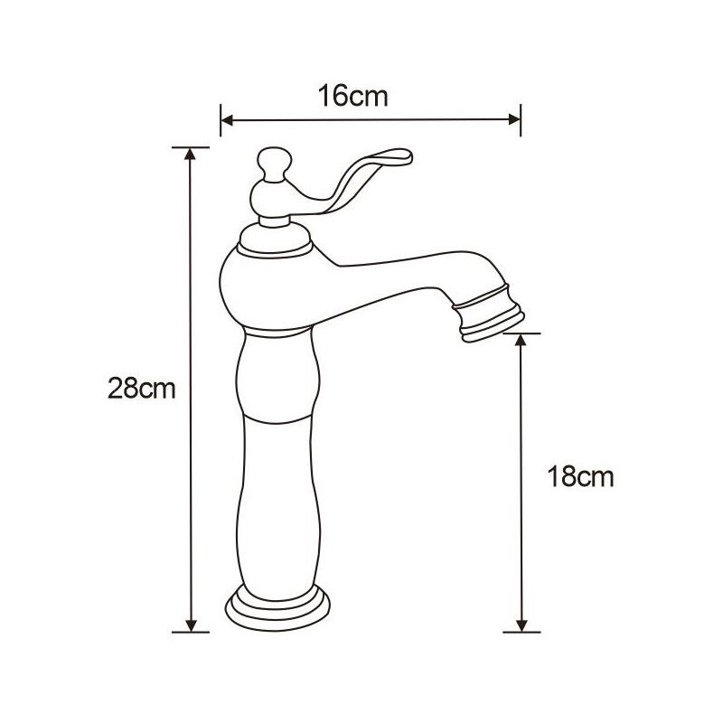 Mexen Vela aukštas juodas vonios maišytuvas - 744510-70