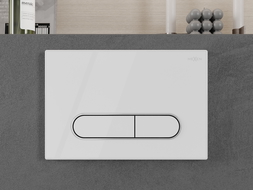 Mexen Fenix 11 nuleidimo mygtukas, blizgus baltas - 601100