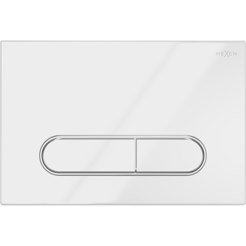 Mexen Fenix 11 nuleidimo mygtukas, blizgus baltas - 601100