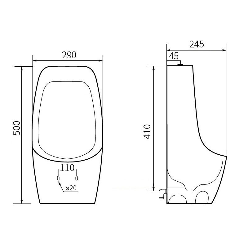 Mexen Carter kabantis pisuaras, juodas matinis - 37045070