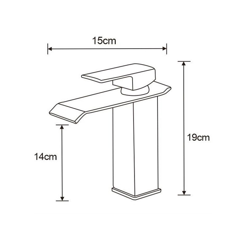 Mexen Apus praustuvo maišytuvas, chromas - 744700-00