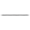 Mexen C11 plokščias radiatorius 500 x 2800 mm, šoninis prijungimas, 2230 W, baltas - W411-050-280-00