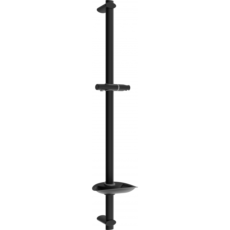 Mexen DB dušo stovas su muiline 75 cm, juodas - 79384-70