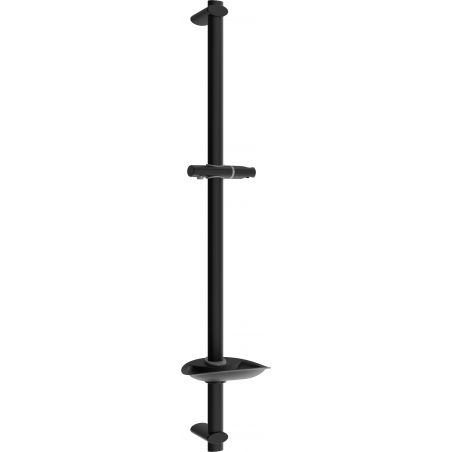 Mexen DB dušo stovas su muiline 75 cm, juodas - 79384-70