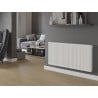 Mexen C22 plokščias radiatorius 400 x 1400 mm, šoninis jungimas, 1660 W, baltas - W422-040-140-00