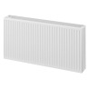 Mexen C33 plokščias radiatorius 400 x 1600 mm, šoninis prijungimas, 2702 W, baltas - W433-040-160-00