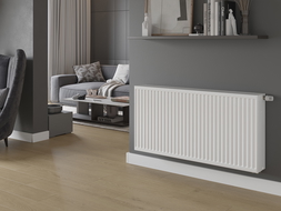 Mexen CV33 plokštelinis radiatoriaus 300 x 2400 mm, apatinis prijungimas, 3202 W, baltas - W633-030-240-00