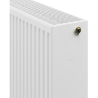 Mexen CV33 plokštelinis radiatorius 500 x 1200 mm, apatinis pajungimas, 2425 W, baltas - W633-050-120-00