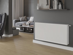 Mexen CV33 radiatoriaus plokštelė 600 x 2800 mm, apatinis prijungimas, 6537 W, baltas - W633-060-280-00