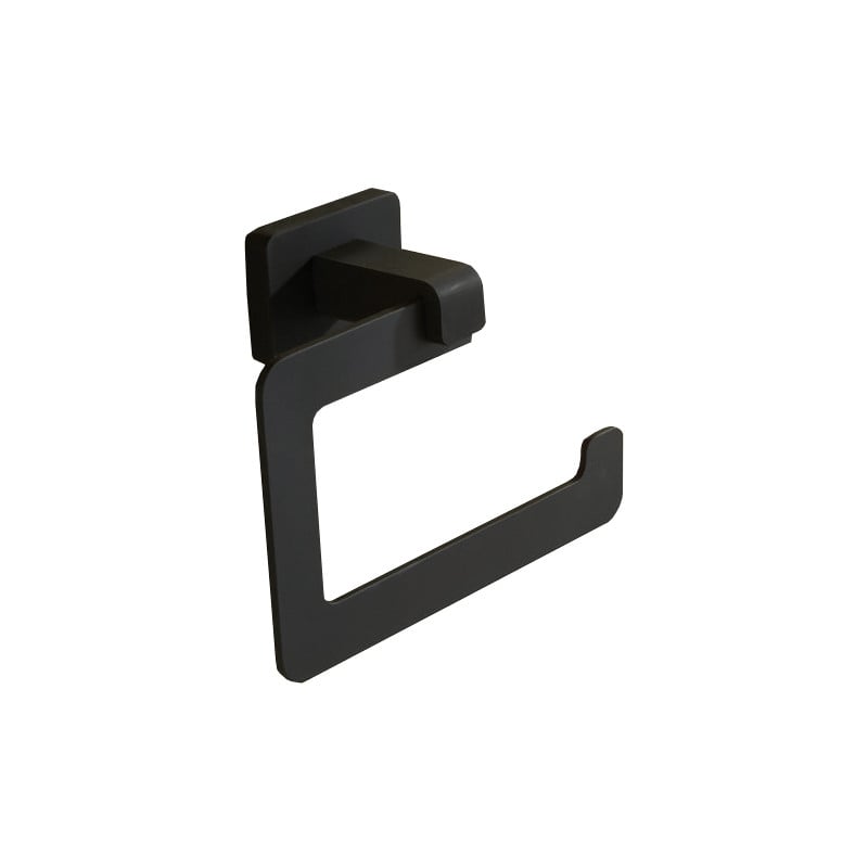 Mexen Asis tualetinio popieriaus laikiklis, juodas - 7017633-70