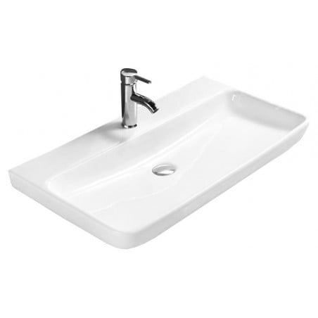 Mexen Lili stalviršinis praustuvas 81 x 47 cm, baltas - 21138100