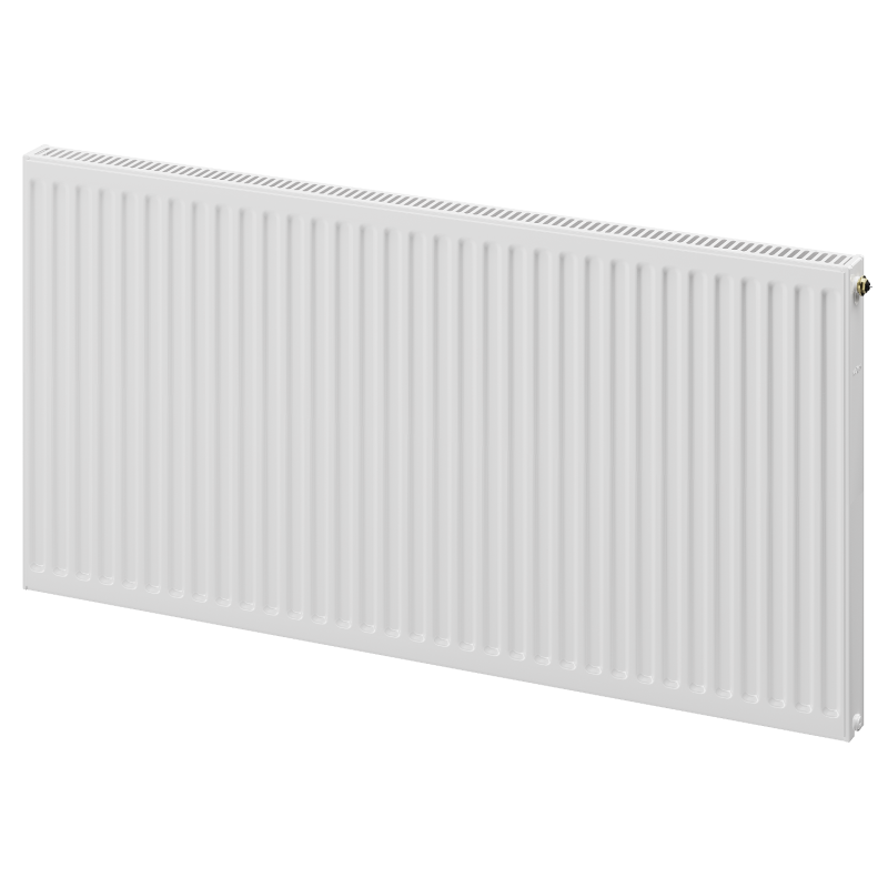 Mexen CV11 plokščias radiators 600 x 1800 mm, apatinis prisijungimas, 1680 W, baltas - W611-060-180-00