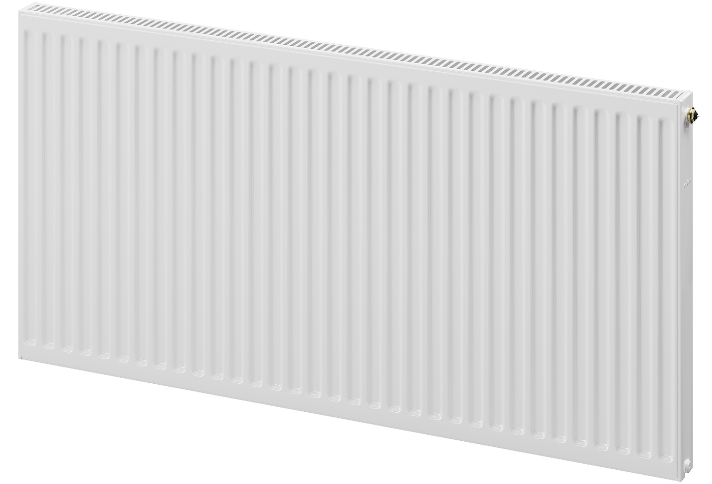 Mexen CV11 plokščias radiators 600 x 1800 mm, apatinis prisijungimas, 1680 W, baltas - W611-060-180-00