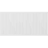 Mexen C22 šildytuvas plokštelė 600 x 1600 mm, šoninis pajungimas, 2644 W, baltas - W422-060-160-00