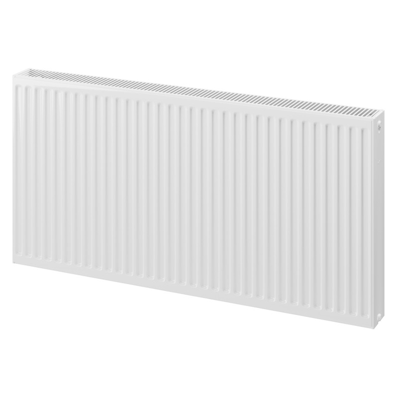 Mexen C22 plokščias radiatorius 500 x 400 mm, šoninis jungimas, 570 W, baltas - W422-050-040-00