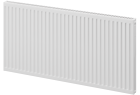 Mexen C11 plokščias radiatorius 600 x 1200 mm, šoninis prijungimas, 1120 W, baltas - W411-060-120-00